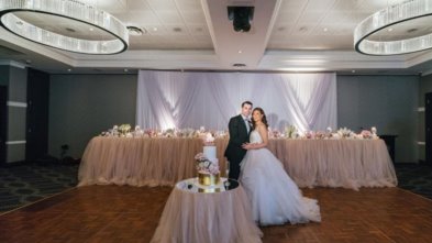 Real Wedding: Stacey and James at The Epping Club (December 2017). Photography by Lightheart Films and Photography