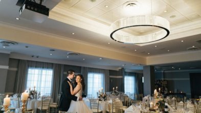 Real Wedding: Stacey and James at The Epping Club (December 2017). Photography by Lightheart Films and Photography
